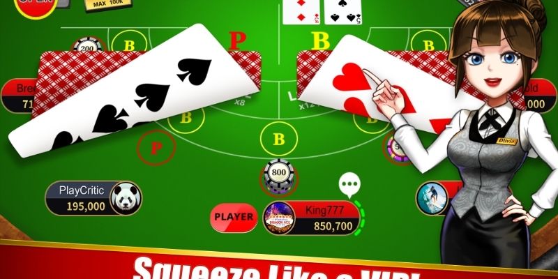 Baccarat là game bài có luật chơi thú vị