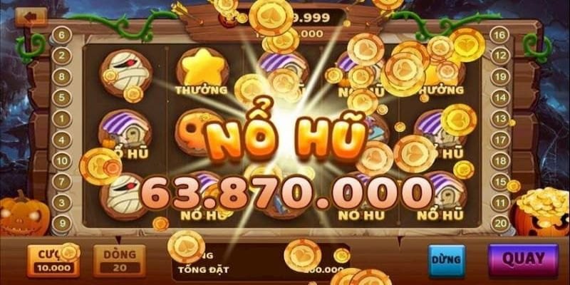 Jackpot được mở khi đạt tổ hợp đặc biệt